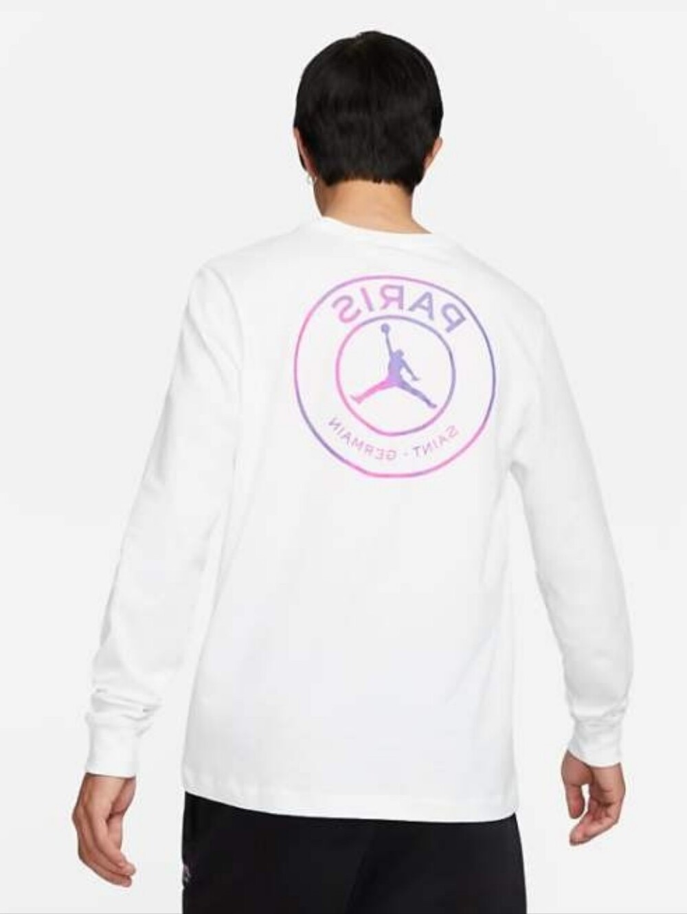 Nike Jordan x Paris Saint-Germain White Unisex Long Sleeve Tee, 🔮 PSG | RARE ⚽️